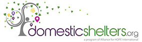 Domestic Shelters dot org logo